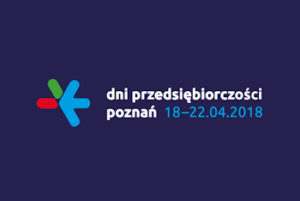 Obraz przedstawiający logotyp Dni Przedsiębiorczości Poznań 2019